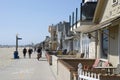 American beach houses at Newport Beach, Orange County - California