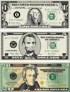 American bills Royalty Free Stock Photo
