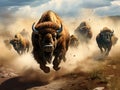 American Bison Stampede