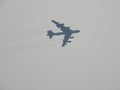 An American bomber flew over the housing estate 1