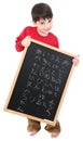 American Boy with Japanese Alphabet