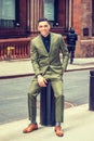 American Businessman Street Fashion in New York