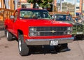 The American car Chevrolet Silverado Pickup 1987