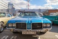 The american car 1970 Oldsmobile Cutlass S Sport Coupe Royalty Free Stock Photo