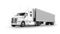 American Cargo Truck Royalty Free Stock Photo