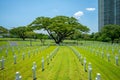 American Cemetery an Memorial, Manila, Philippines Royalty Free Stock Photo