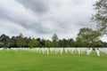 American Cemetery at Normandy Royalty Free Stock Photo
