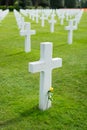 American Cemetery at Normandy Royalty Free Stock Photo