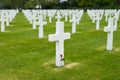 American Cemetery at Normandy Royalty Free Stock Photo