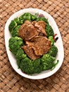 American chinese beef and broccoli