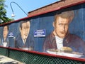 American City Diner Wall Art in the Parking Lot
