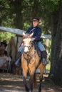 American Civil War Battle Reenactment Royalty Free Stock Photo