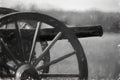 American Civil War Cannon at Manassas Royalty Free Stock Photo