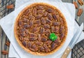 American classic homemade pecan pie