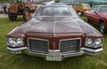 American classic vintage Oldsmobile Delta 88 1971 model sedan car Royalty Free Stock Photo