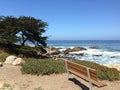 The American coast and benches