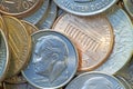 American coins Royalty Free Stock Photo