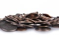 American Coins Royalty Free Stock Photo