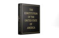 American Constitution Book 3d Rendering on white Royalty Free Stock Photo