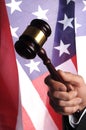 American court Royalty Free Stock Photo