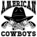 American cowboy hat var 1 Royalty Free Stock Photo