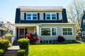 American craftsman house with clapboard construction Royalty Free Stock Photo