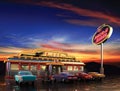 American Diner Royalty Free Stock Photo