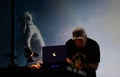 DJ Shadow performing live at Sonar festival in barcelona