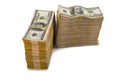 American dollar stack Royalty Free Stock Photo