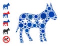 American Donkey Icon - Pandemic Mosaic And More Icons