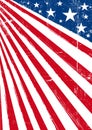 American dream flag Royalty Free Stock Photo