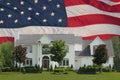 American Dream Home Royalty Free Stock Photo