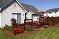 American Dream Home - Back Deck BBQ Royalty Free Stock Photo