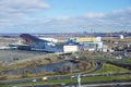 The American Dream Meadowlands retail and entertainment complex under construction in New Jersey