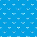 American dream pattern vector seamless blue