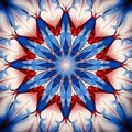 American Dreams in Fractal Harmony Royalty Free Stock Photo