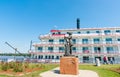 American Eagle  paddlewheel riverboat American Eagle docked at Hannibal Missouri USA Royalty Free Stock Photo