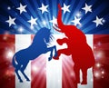 American Election Concept Royalty Free Stock Photo