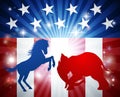 American Election Concept Royalty Free Stock Photo