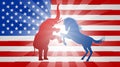 American Election Concept Royalty Free Stock Photo