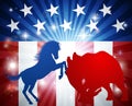 American Election Concept Royalty Free Stock Photo