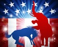 American Election Concept Royalty Free Stock Photo