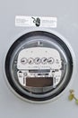 American electricity meter