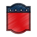 American emblem isolated icon