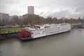 American Empress Riverboat with Portland Skyline