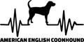 American English Coonhound heartbeat word