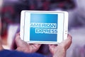 American express logo Royalty Free Stock Photo