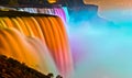 American Falls Illumination Royalty Free Stock Photo