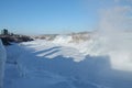 American Falls in the winter