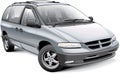 American family minivan Royalty Free Stock Photo